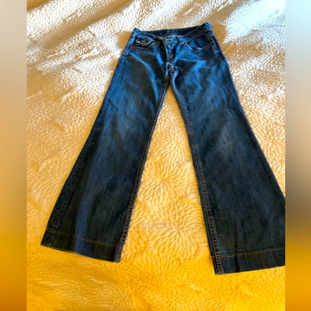 Gap Long and Lean dark denim jeans